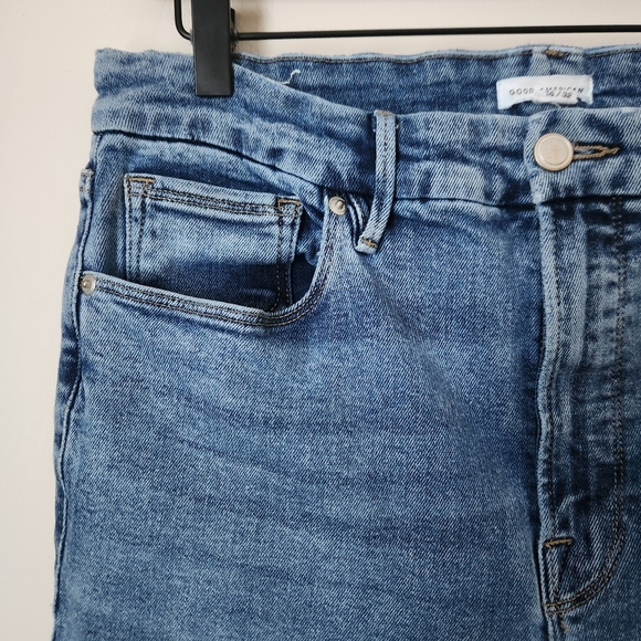 Good American | Good Classic Bootcut Jeans in Indigo254 - Size 14/32 - Picture 4 of 11
